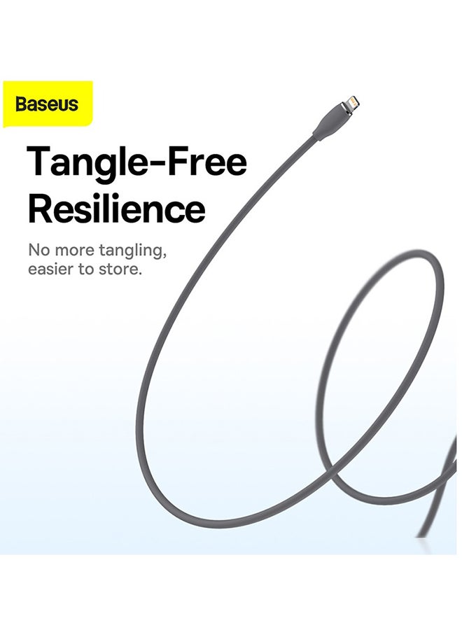 Baseus Type C To Lightning Fast Charging Data Cable PD 20W for Apple iPhone 14 Pro Max 13/12/11 Pro Max Mini XS X 8 7 6 5 SE iPad and More 1.2M Black  - Image 5
