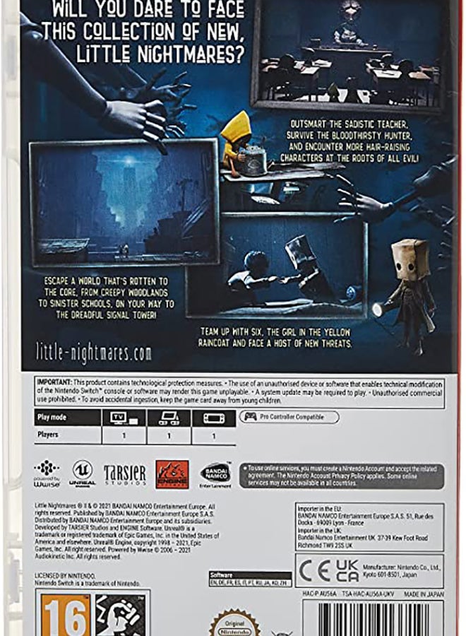 BANDAI NAMCO Entertainment - Little Nightmares II - (Intl Version) - Adventure - Nintendo Switch - Image 1