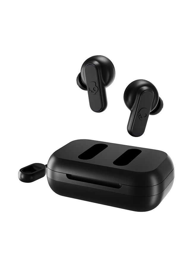 Skullcandy - Dime 2 True Wireless Earbuds With Tile Finding Technology 12 Hours Total Battery IPX4 Sweat and Water Resistant Secure Noise Isolating Fit True Black - Image 1