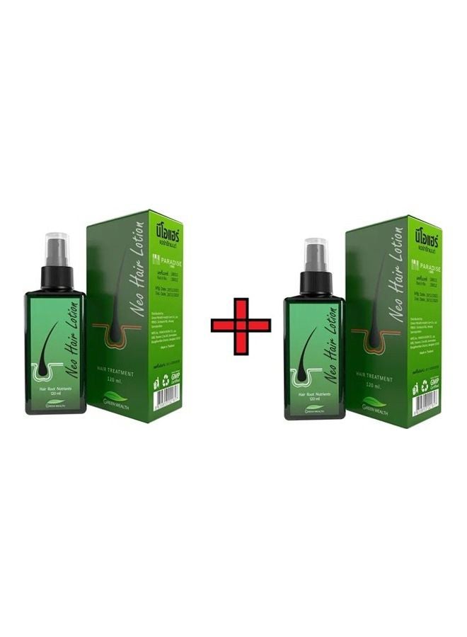 Green Wealth - Pack Of 2 Neo Hair Lotion 2x120ml - Image 1