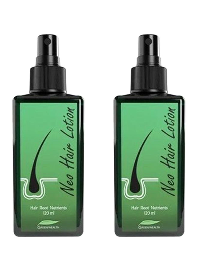 Green Wealth - Pack Of 2 Neo Hair Lotion 2x120ml - Image 1