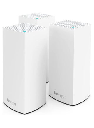 Atlas Pro 6 Velop Dual Band Whole Home Mesh Wifi 6 System Ax5400 Wifi Router, Extender, Booster With Up To 8100 Sq Ft Coverage, 4X Faster Speed For 90+ Devices 3 Pack, White, MX5503-ME White - v1656502343/N53333730A_1