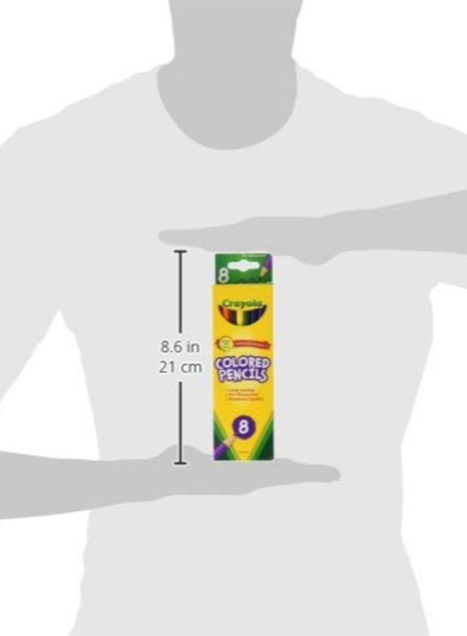 كرايولا أقلام رصاص ملونة مكونة من 8 قطع ‎2.54x10.16x22.86 - Image 3