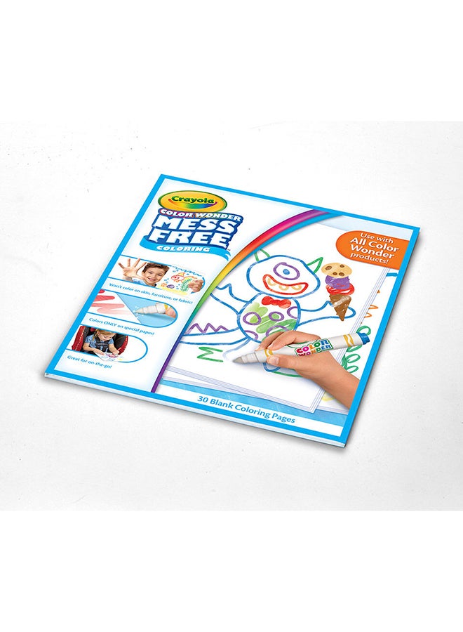 Crayola Color Wonder San Tache Coloriage Magique Coloring Pad With 30 Coloring Pages 0.48X21.59X27.94cm - Image 4