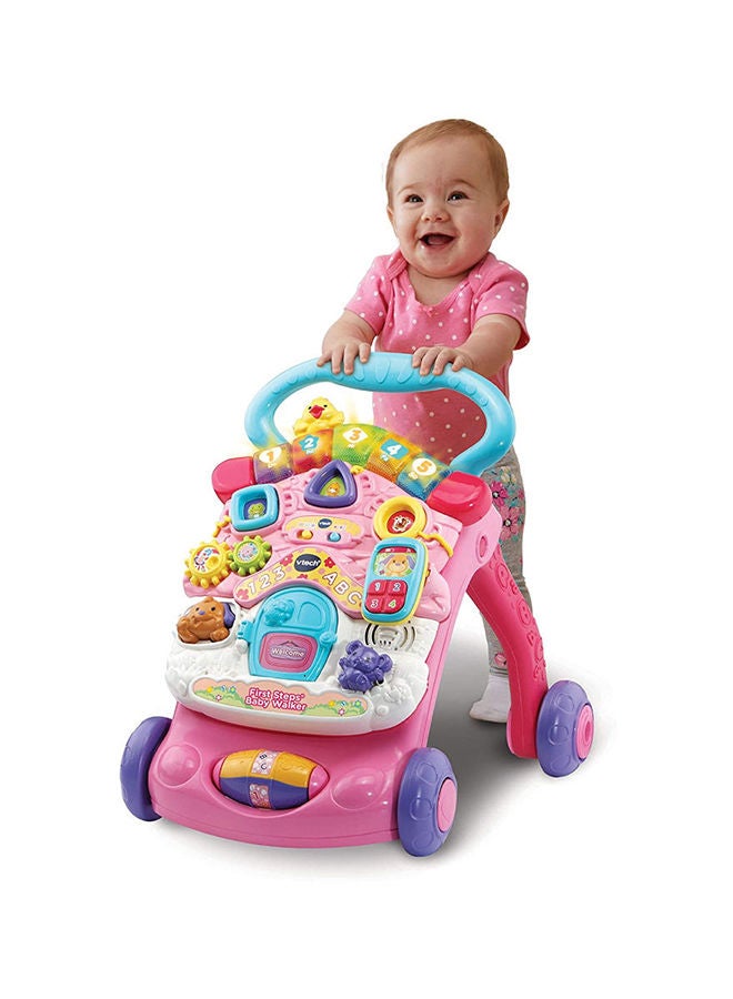 vtech - First Steps Baby Walker, House Shaped Activity Panel With Songs, Melodies And Detachable Activity Panel - Image 1