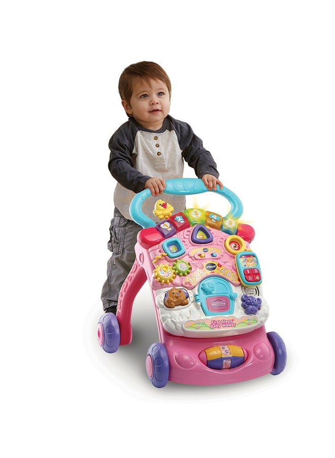 vtech - First Steps Baby Walker, House Shaped Activity Panel With Songs, Melodies And Detachable Activity Panel - Image 1