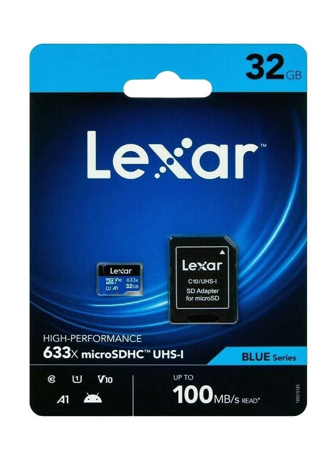 Lexar - 633x Micro SDHC/SDXC UHS-I Card 32 GB - Image 1