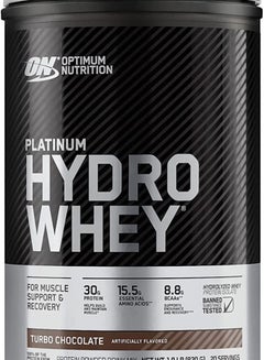 Optimum Nutrition Platinum Hydro Whey
Protein - Turbo
Chocolate - 820 Gram  - Image 1