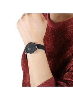 DANIEL WELLINGTON Unisex Petite Ashfield Stainless Steel Analog Quartz Wrist Watch  - Image 2