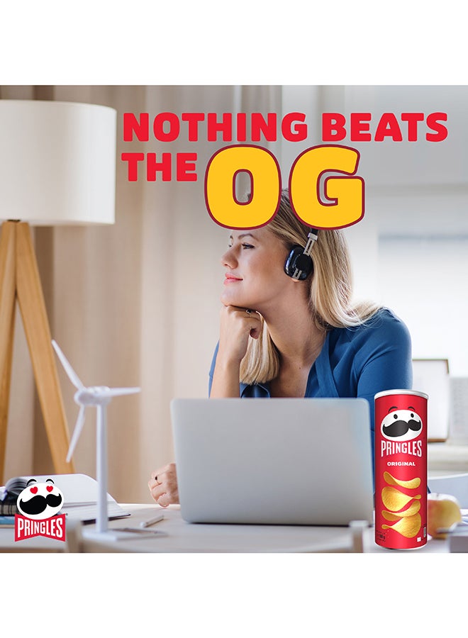 Pringles - Original Flavoured Chips 165grams Pack of 2 - Image 1