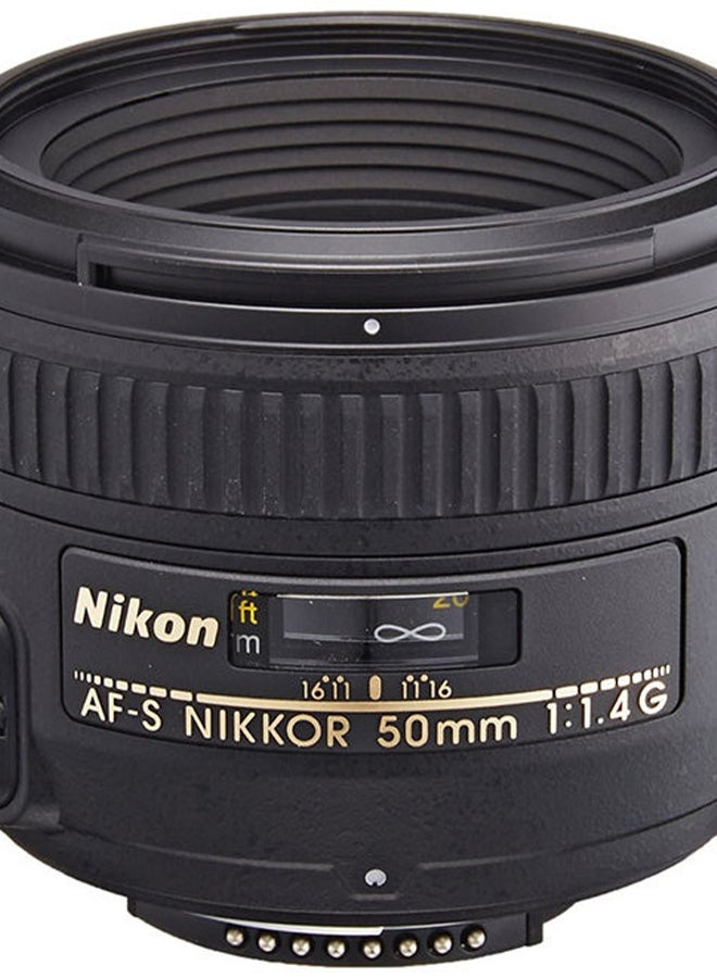 Nikon Nikkor 50mm f/1.4G Fast Prime Lens Black  - Image 4