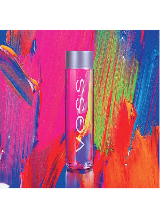 Voss - Natural Mineral Water Glass Bottle 800ml Pack of 12 - Image 1