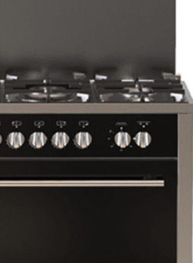 Fresh Professional Gas Cooker (B-Professional) 60 X 90 Cm Cast Iron, Fan ,Full Safety, Digital Timer ,With Gas Shut Off Timer Safety 500012294 Stainless - Image 2