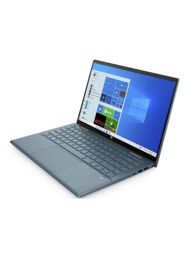 HP - Pavilion-x360-14T-DY000 Convertible Laptop With 14Inch Display,Core i7-1165G7/16GB RAM/ 512 GB SSD,Intel Iris Xᵉ Graphics Blue - Image 1