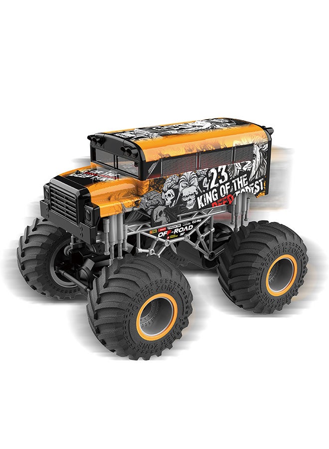 1:16 Remote Control Off-Road Vehicle For Boys For All Tarrain Monster Truck With Impressive Design And 2.4 Ghz Controller For High Precision And Speed 28 x 23 x 21.5cm