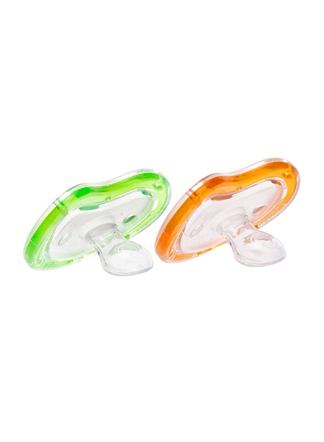 Munchkin 2-Piece Latch Infant Orthodontic Pacifier- Thin Stem