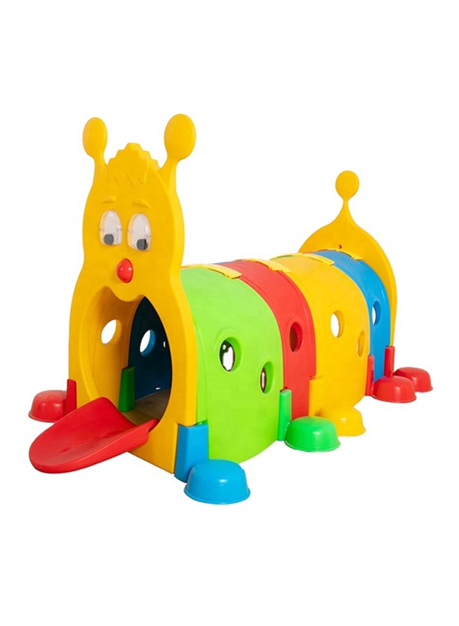 RBWTOYS Plastic Caterpillar Tunnel Playset For Kids 215x100x105cm - Image 1