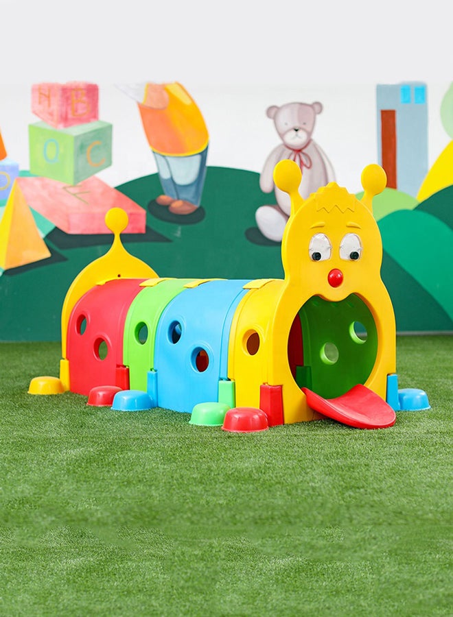 RBWTOYS Plastic Caterpillar Tunnel Playset For Kids 215x100x105cm - Image 3
