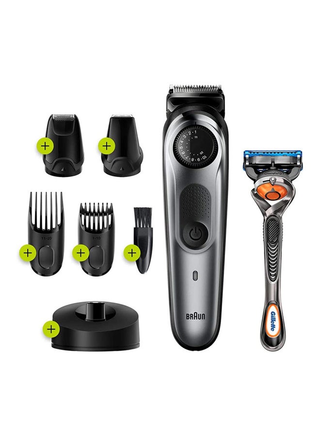BRAUN - Braun Beard Trimmer BT7240 Grey/Black - Image 1