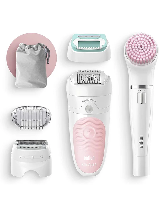 BRAUN Silk-Epil SE 5875 Beauty Wet And Dry Epilator