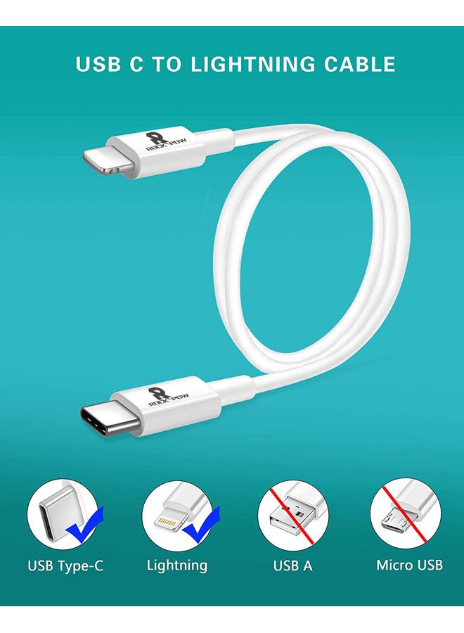 Rock Pow [Apple MFi Certified] PD20/QC3.0 Apple iPhone Fast Car Charger, 38W Dual Port USB C Power Delivery All Metal Car Adapter Car Quick Charging For Apple iPhone/iPad/AirPods, Samsung Galaxy Note 20/10/ S21/S20, Huawei/Xiaomi/Google Pixel Silver - Image 4