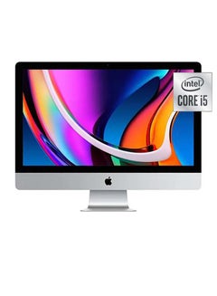 Apple iMac 2020 All-In-One Desktop With 27-Inch Display,Core i5 Processor,10th Generation/8 GB RAM/256GB SSD/AMD Radeon Pro 5300 Graphic Card/Retina Display English Silver  - Image 1