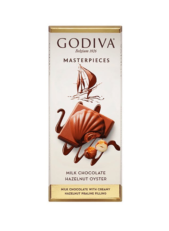 Godiva Tablet Milk Chocolate Hazelnut 83grams - Image 1