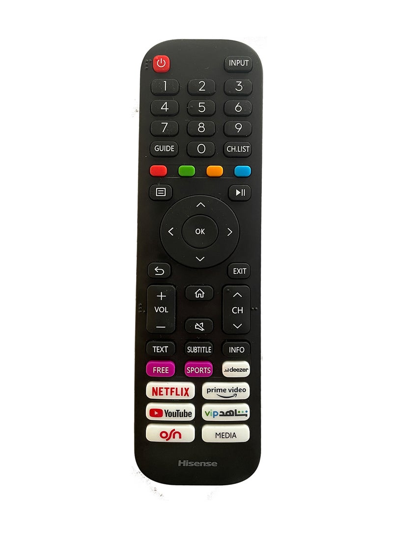 Hisense - E6H (55 Inch) 4K UHD Smart VIDAA TV, With Dolby Vision HDR, DTS Virtual X, Bluetooth And Wi-Fi (2022 NEW) 55E6H Black - Image 1