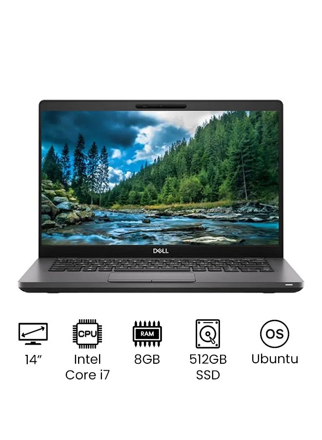 DELL Latitude 5400 (Upgraded Version) Laptop With 14-Inch Display, Core i7 Processor/8GB RAM/512GB SSD/2GB AMD Radeon 540X Graphic Card International Version Black Black  - Image 1