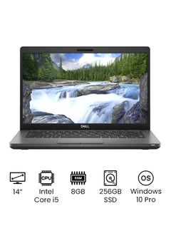 Renewed Latitude 5400 With 14-Inch Display, Core i5 Processor/8GB RAM/256GB SSD/Intel UHD 620 Graphics/International Version / Windows 10 English Black
