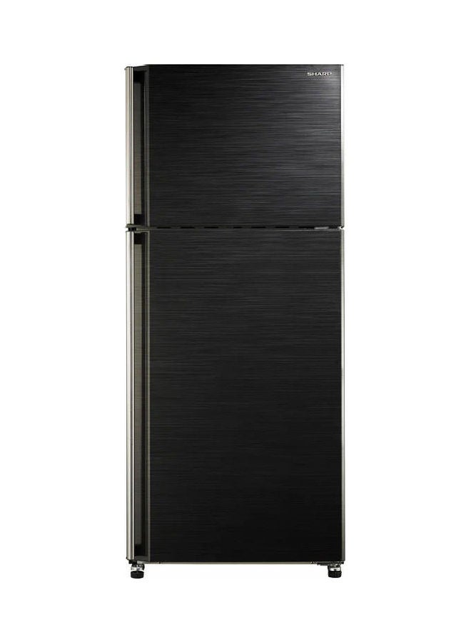 ثلاجة بتقنية نوفروست ببابين سعة 385 لتر 396 L 1752 kW SJ-48C(BK) أسود