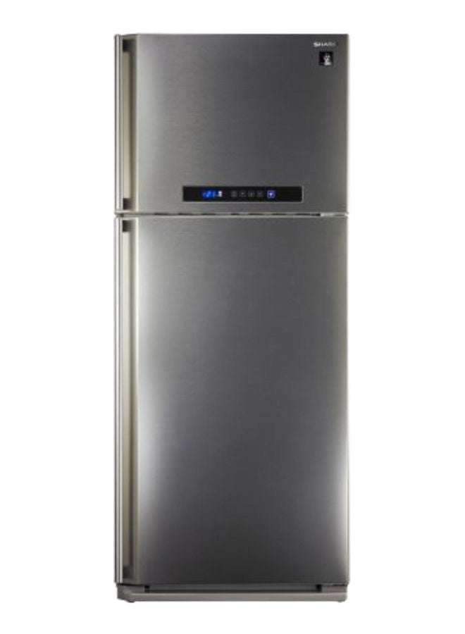 SHARP Refrigerator Digital No Frost 450 Liter- 2 Doors With Plasmacluster - SJ-PC58A(ST) Stainless Steel  - Image 1