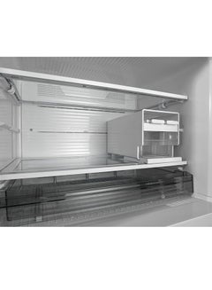 شارب ثلاجة رقمية بتقنية العاكس وخاصية منع تكون الثلج ببابين من الزجاج 300 W SJ-PV69G-BK أسود  - Image 4