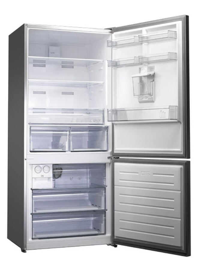 SHARP - Advanced No Frost Digital Refrigerator With Bottom Freezer And Two Doors, 2 Pieces, 565 Liters SJ-BG725D-SS Grey - Image 1