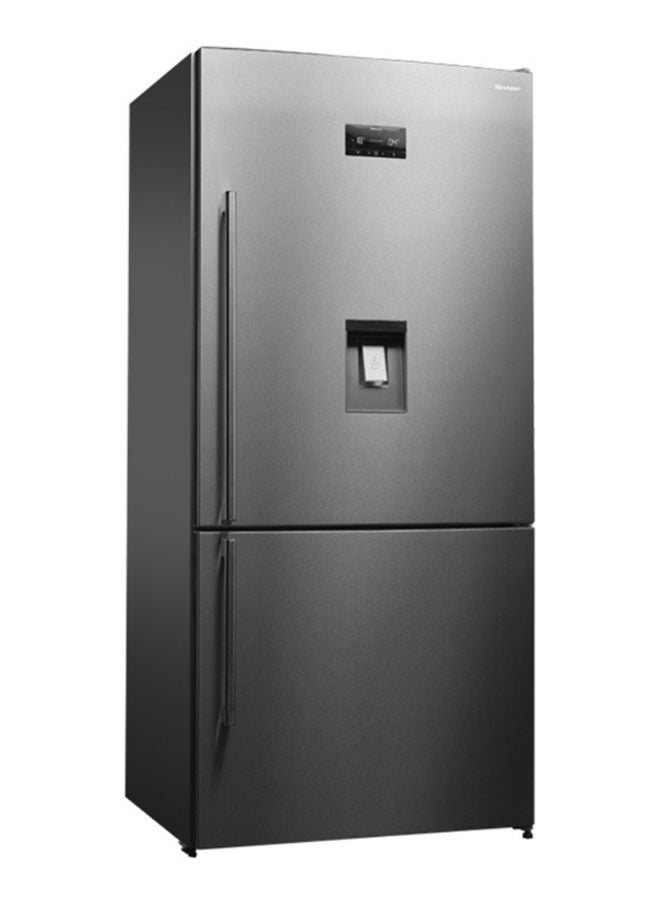 SHARP - Advanced No Frost Digital Refrigerator With Bottom Freezer And Two Doors, 2 Pieces, 565 Liters SJ-BG725D-SS Grey - Image 1