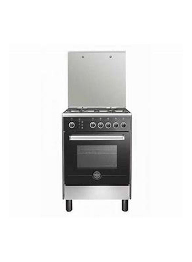 LA GERMANIA Freestanding Cooker Gas burners 6N80GRB1X4AWW Stainless x Black - Image 1