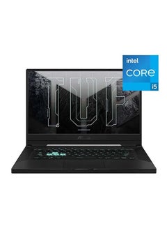 ASUS TUF Dash F15 Gaming FX516PC-HN558W (Upgraded Version) Laptop, I5-11300H 8GB 512GB SSD, NV RTX3050, 4GB Graphics, WIN11 HOME, 15.6 inch FHD 1920X1080, 144Hz, /International Version English/Arabic Eclipse Gray  - Image 1