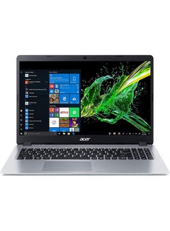 Aspire 5 A515 Notebook With 15.6-Inch Display, Core i5-1135G7 Processer/8GB DDR4 RAM/512GB SSD/Intel Iris XE Graphics/Windows 11 /International Version English/Arabic Pure Silver