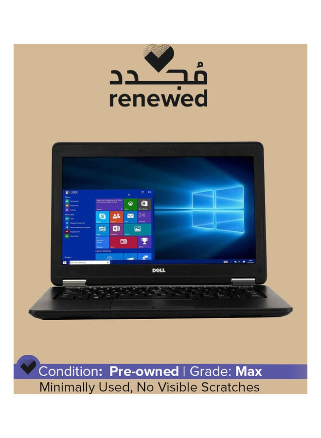 DELL - Renewed - Latitude 7250 (2015) Laptop With 13-Inch Display, Intel Core i3 Processor/5th Gen/8GB RAM/128GB SSD/Intel HD Graphics Black English Black - Image 1