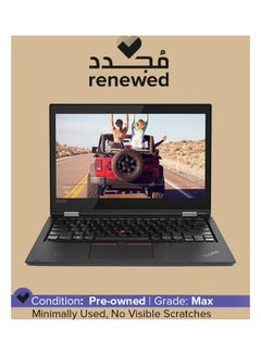 لينوفو مُجدد - لابتوب ثينك باد يوغا x380 إصدار (2013) بشاشة مقاس 13 بوصة ومعالج إنتل كور i7/ الجيل الثامن/ ذاكرة رام 8 جيجابايت/ محرك أقراص SSD سعة 256 جيجابايت/ بطاقة رسومات إنتل بدقة عالية الوضوح بلون أسود اللغة الإنجليزية أسود  - Image 1