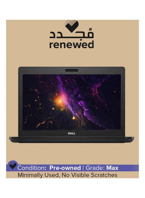 Renewed - Latitude 5280 (2017) Laptop With 12.5-Inch Display, Intel Core i5 Processor/7th Gen/8GB RAM/256GB SSD/Intel HD Graphics Black English Black