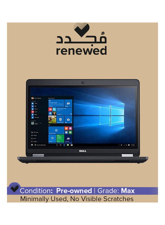 Renewed - Latitude 7240 Laptop With 12.5-Inch Display, Intel Core i7 Processor/4th Gen/8GB RAM/256GB SSD/Intel HD Graphics English Black