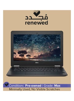 DELL Renewed - Latitude 7270  (2016) Laptop With 12.5-Inch Display, Intel Core i7 Processor/6th Gen/8GB RAM/256GB SSD/Intel HD Graphics Black English Black  - Image 1