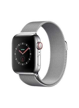 Milanese Loop Watch Band With Magnetic Clasp For Apple Silver - v1656662937/N24032056A_1