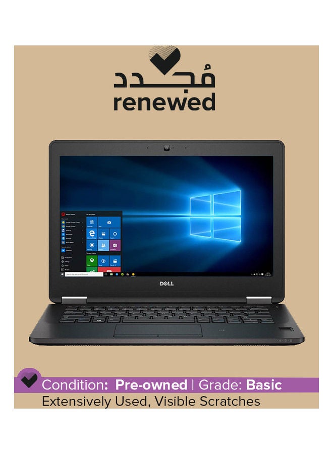 DELL Renewed - Latitude 5270 (2016) Laptop With 12.5-Inch Display, Intel Core i5 Processor/6th Gen/8GB RAM/256GB SSD/Intel HD Graphics Black English Black - Image 1