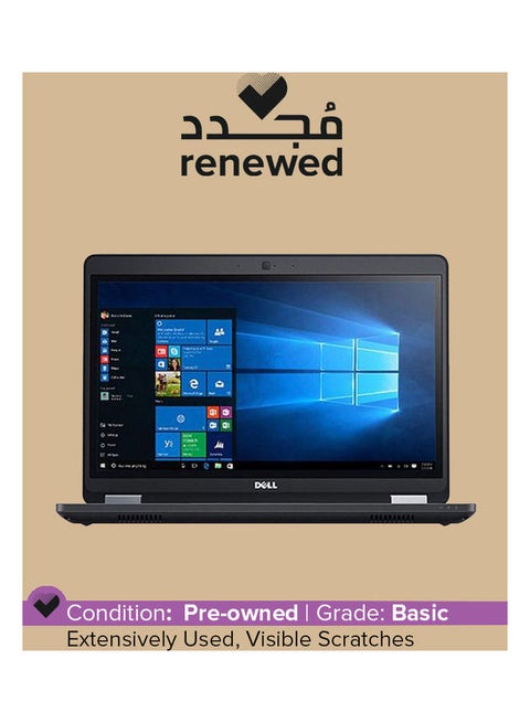 Renewed - Latitude 7240 Laptop With 12.5-Inch Display,Intel Core i5 Processor/4th Gen/8GB RAM/256GB SSD/Intel HD Graphics English Black