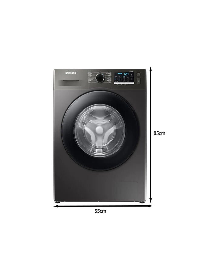 Samsung - Front Load EcoBubble Automatic Washing Machine 2000 W WW90TA046AX1AS Silver - Image 1