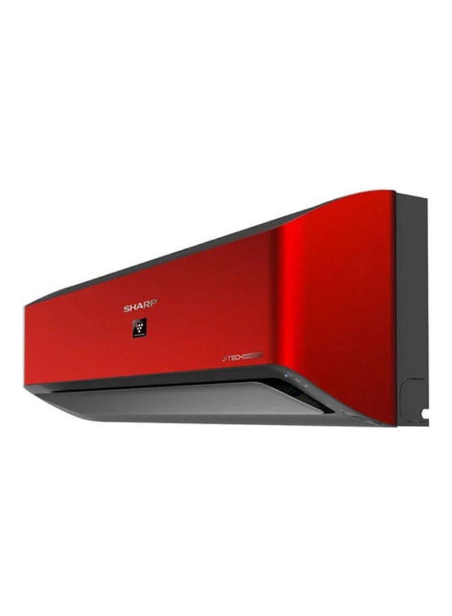 SHARP - Split Air Conditioner 1.5 HP Cool - Heat Inverter-Plasmacluster, cover 12 Meters 12240 W AE-X12YHE Red - Image 1