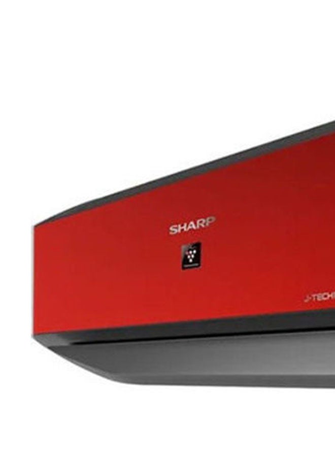 SHARP - Split Air Conditioner 1.5 HP Cool - Heat Inverter-Plasmacluster, cover 12 Meters 12240 W AE-X12YHE Red - Image 1