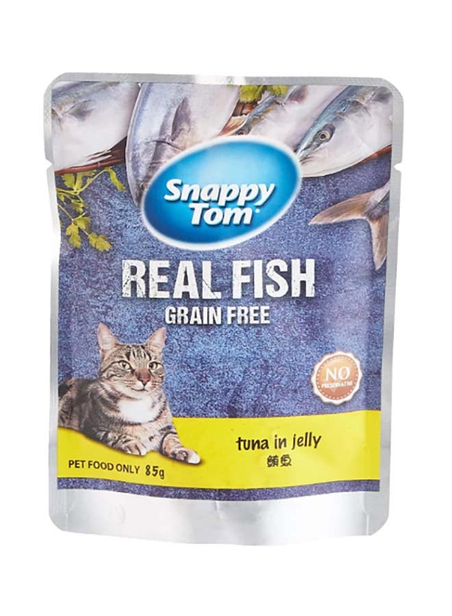 Snappy Tom Pouch Tuna In Jelly Multicolour 85grams 